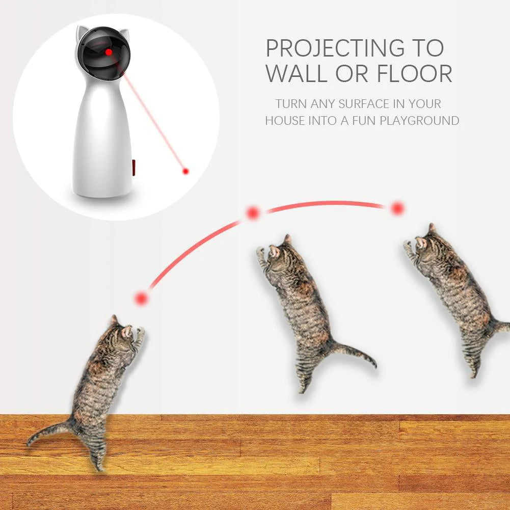 Automatic Cat Toy – Interactive Smart LED Laser