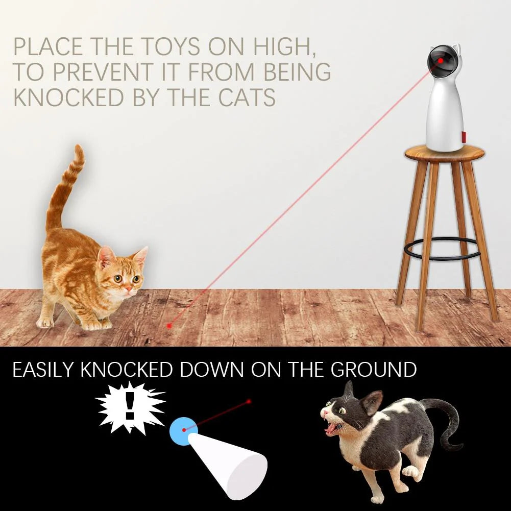 Automatic Cat Toy – Interactive Smart LED Laser