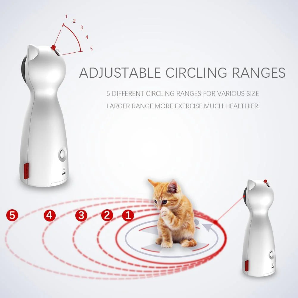 Automatic Cat Toy – Interactive Smart LED Laser