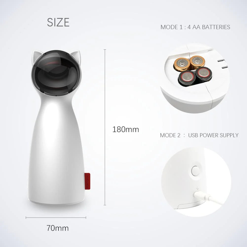 Automatic Cat Toy – Interactive Smart LED Laser